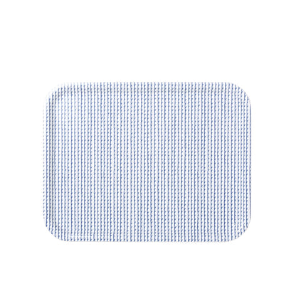Artek Rivi Tray, large — white/blue