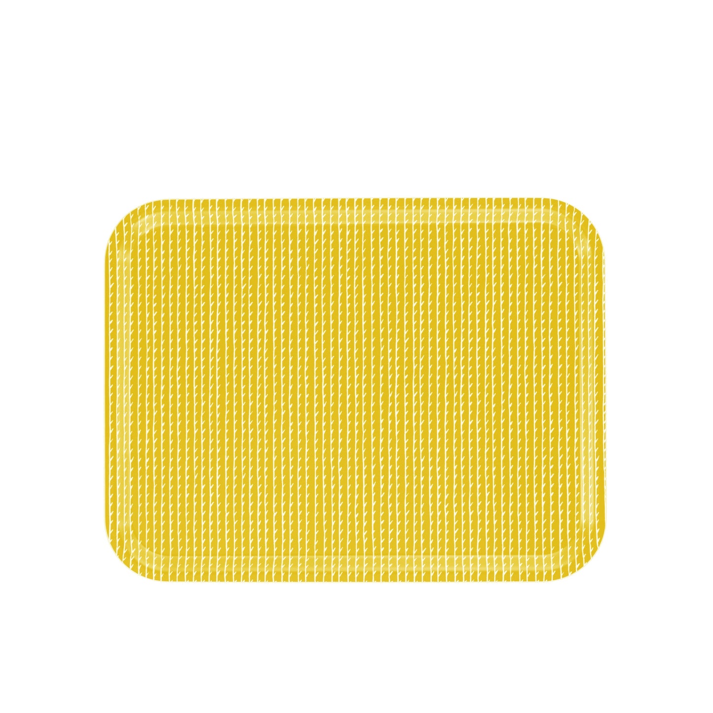 Artek Rivi Tray, large — mustard/white