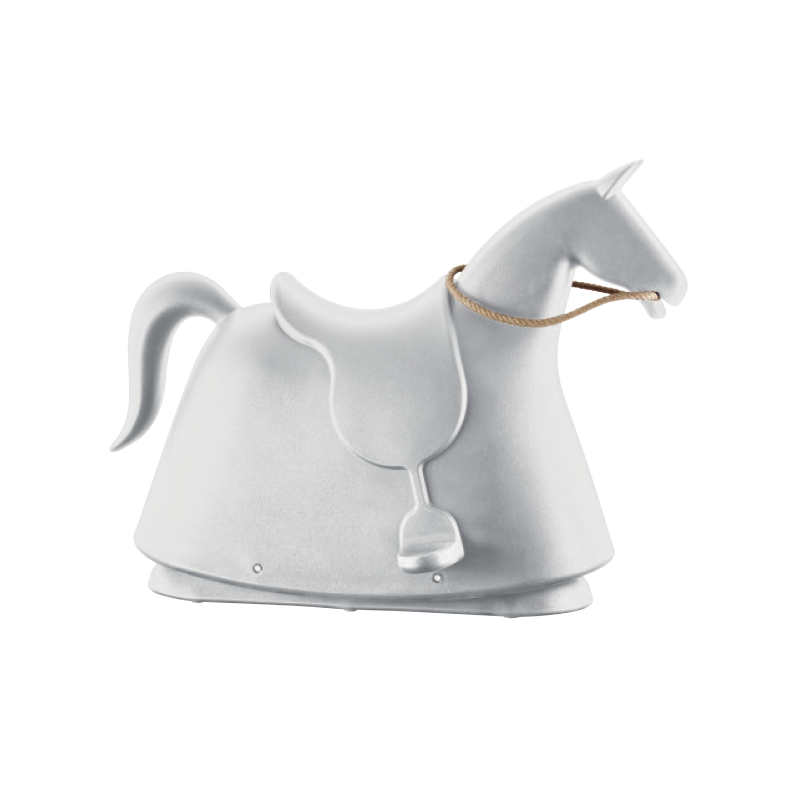 ROCKY - Polyethylene rocking horse.