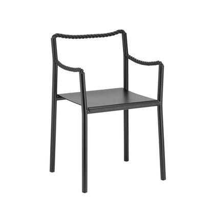 Artek Rope Chair — black/black