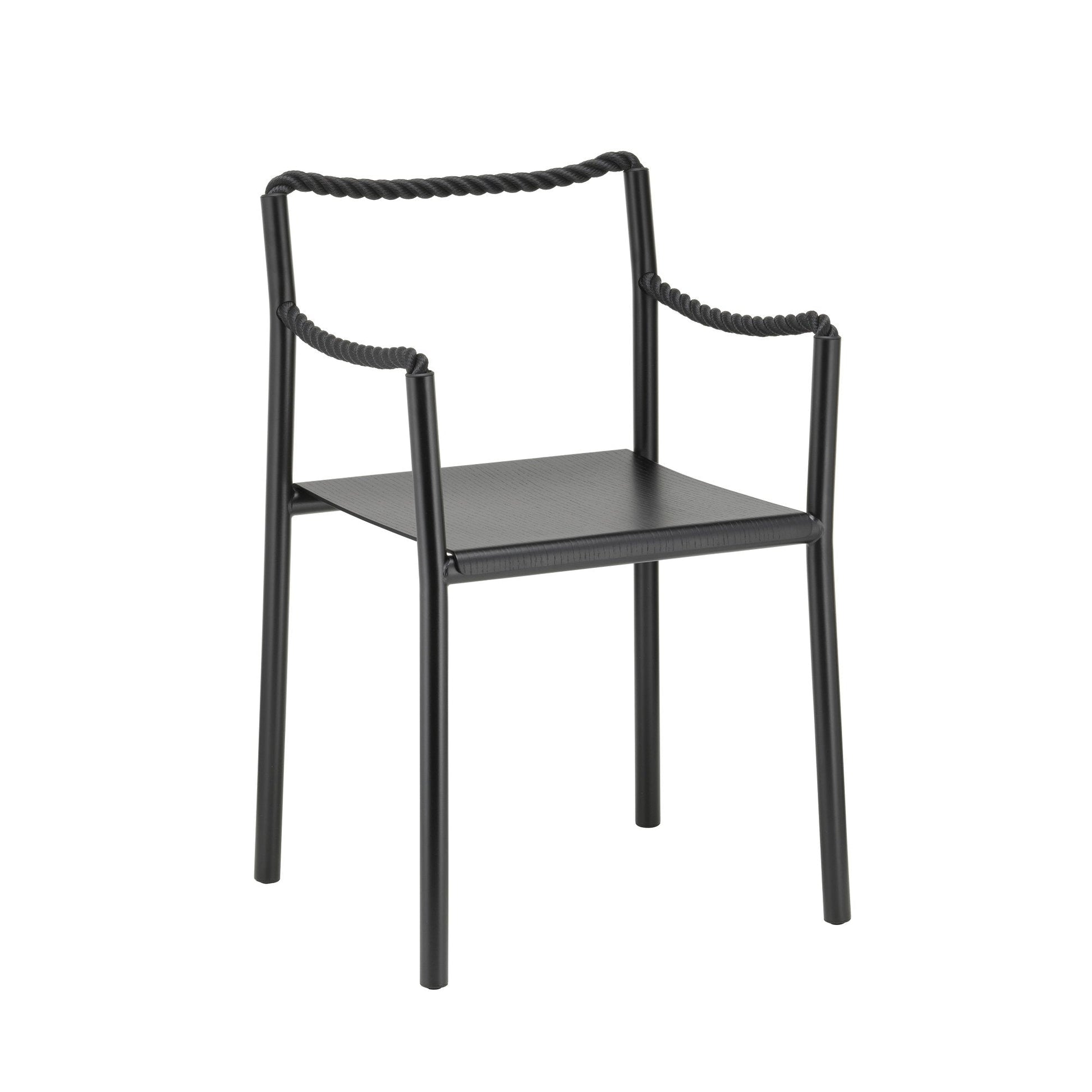 Artek Rope Chair — black/black