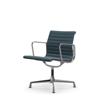 Aluminium Chairs EA 108 swivel – Conference (Cover material - Fabric Leather Premium F)