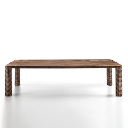 SANSIRO - Walnut dining table.