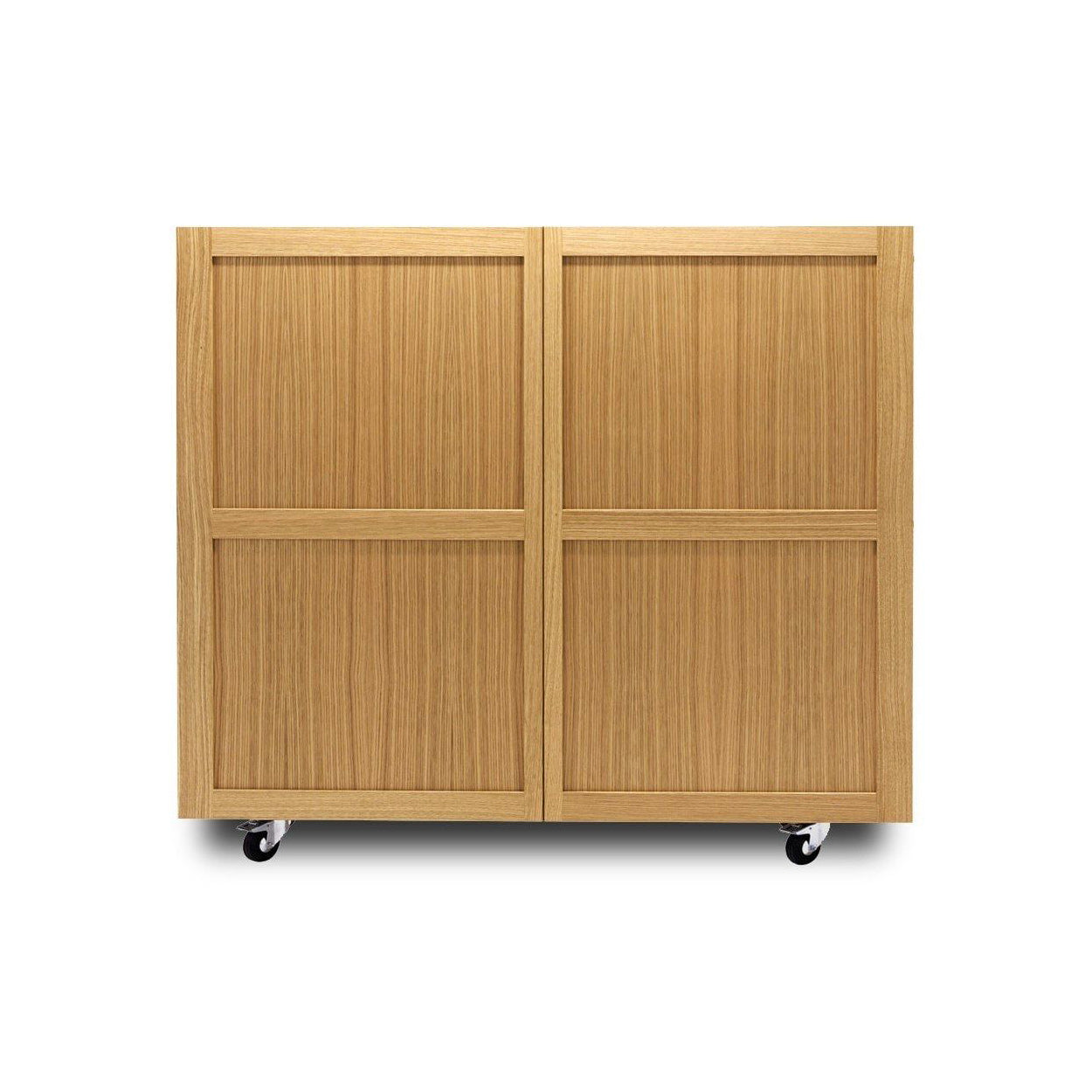 SHIGETO - Oak highboard with doors.