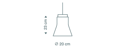 Petite 4600 pendant lamp.