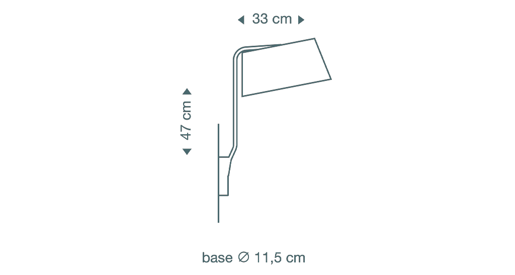 Owalo 7030 wall lamp (Request Info).