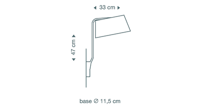 Owalo 7030 wall lamp (Request Info).