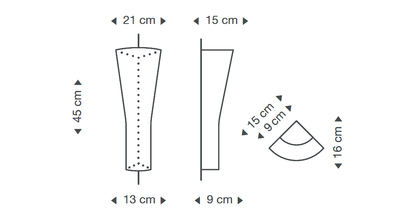 Secto Small 4237 corner lamp (Request Info).