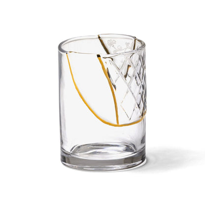 Kintsugi - Porcelain and gold plated Glass