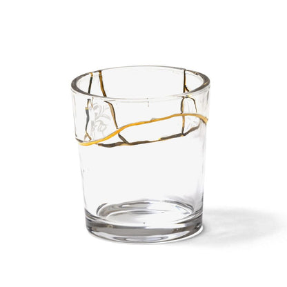 Kintsugi - Porcelain and gold plated Glass