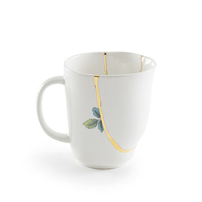 Kintsugi - Porcelain and gold plated Mug