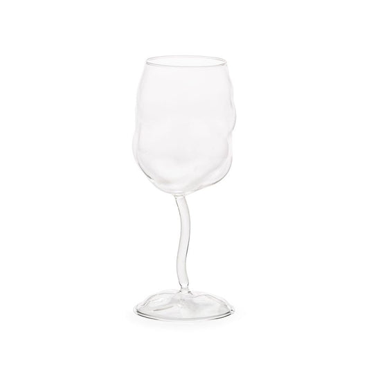 Glass from Sonny Wine Glass set of 4 by Seletti #ø 8.5 x h19.5