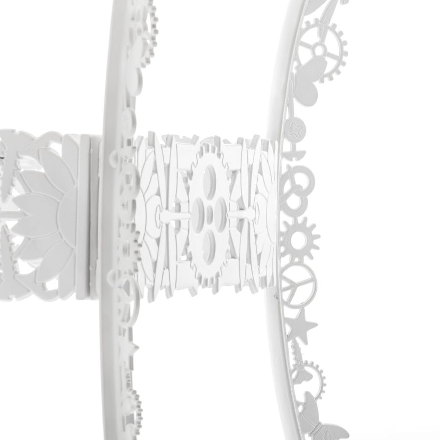 OVAL ALUMINIUM Outdoor TABLE Industry Collection by Seletti #WHITE