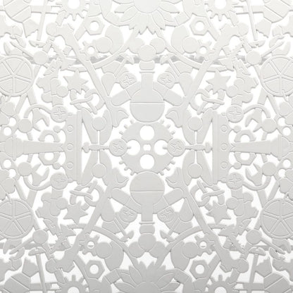 OVAL ALUMINIUM Outdoor TABLE Industry Collection by Seletti #WHITE