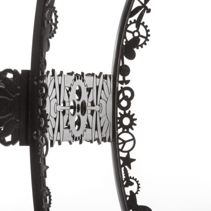 OVAL ALUMINIUM Outdoor TABLE Industry Collection by Seletti #BLACK