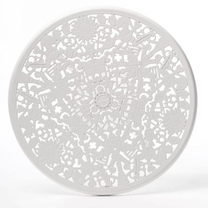 ALUMINIUM Outdoor TABLE Industry Collection by Seletti #WHITE