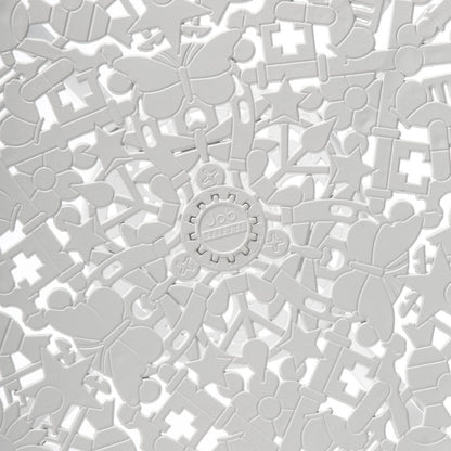 ALUMINIUM Outdoor TABLE Industry Collection by Seletti #WHITE