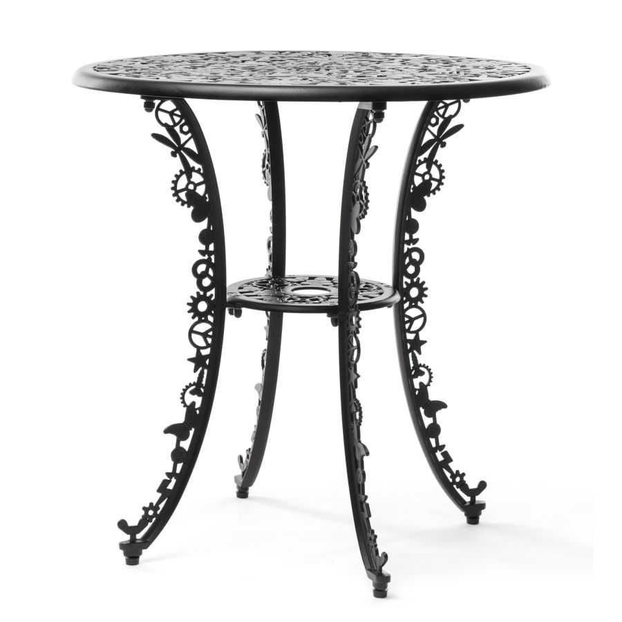 ALUMINIUM Outdoor TABLE Industry Collection by Seletti #BLACK
