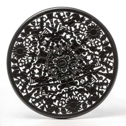ALUMINIUM Outdoor TABLE Industry Collection by Seletti #BLACK