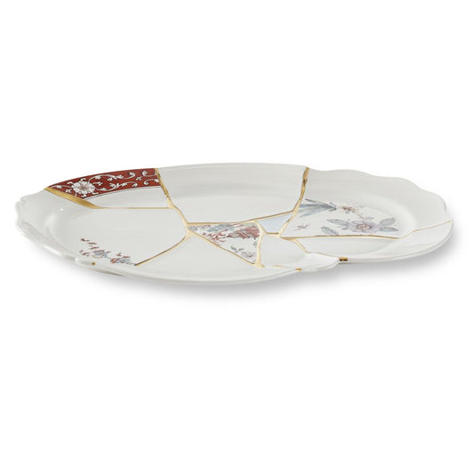 Kintsugi - Porcelain and gold plated Tray