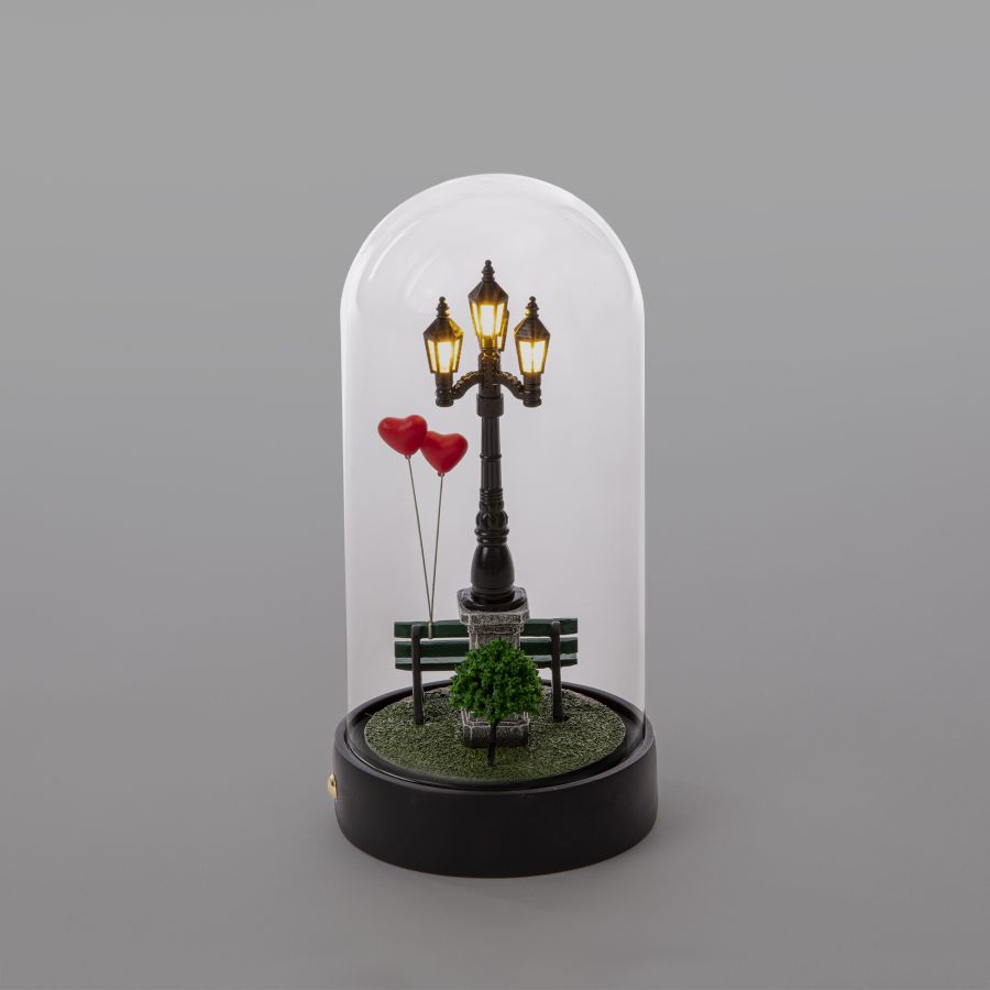 My Little Valentine - Resin and Glass Table Lamp