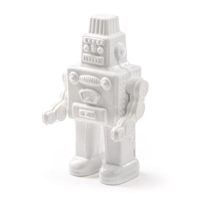 Porcelain Decorative Object Memorabilia My Robot by Seletti #White
