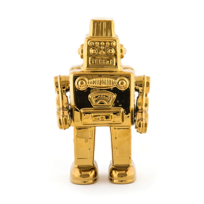 Porcelain Decorative Object Memorabilia My Robot by Seletti #Gold