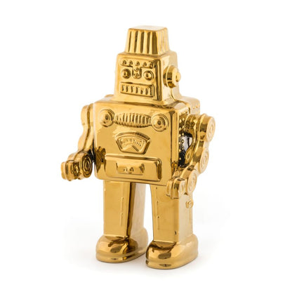Porcelain Decorative Object Memorabilia My Robot by Seletti #Gold