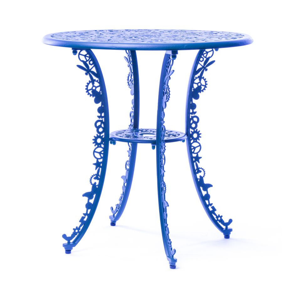 ALUMINIUM Outdoor TABLE Industry Collection by Seletti #SKY BLUE