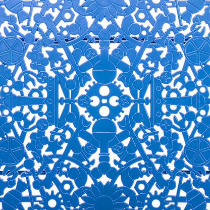 OVAL ALUMINIUM Outdoor TABLE Industry Collection by Seletti #SKY BLUE