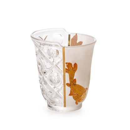 Hybrid AGLAURA - Glass Set of 3 drinking glasses.