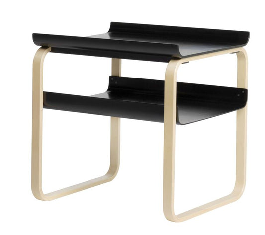 [Domestic Stock/In-Store Display] Side Table 915 - Plywood coffee table / Color-Black Lacquer