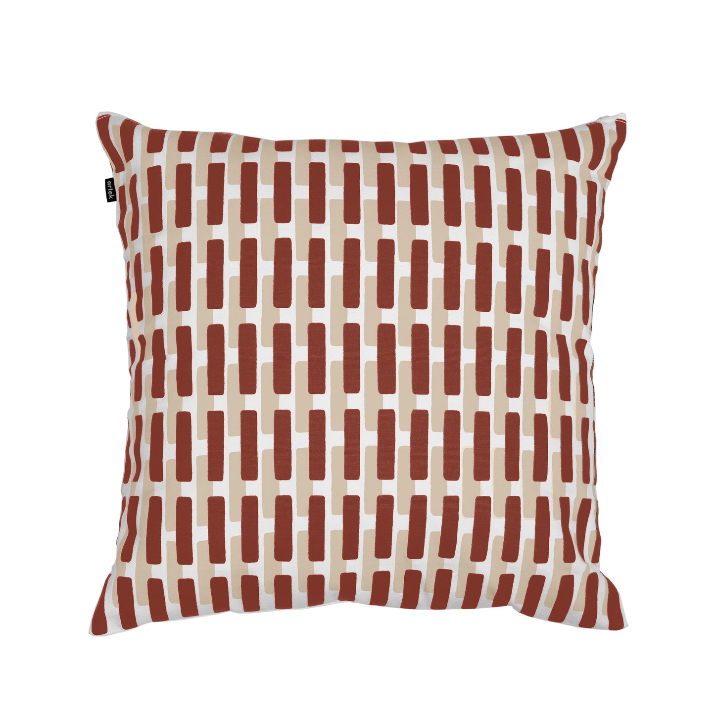 Artek Siena Cushion Cover, large — brick red/sand shadow