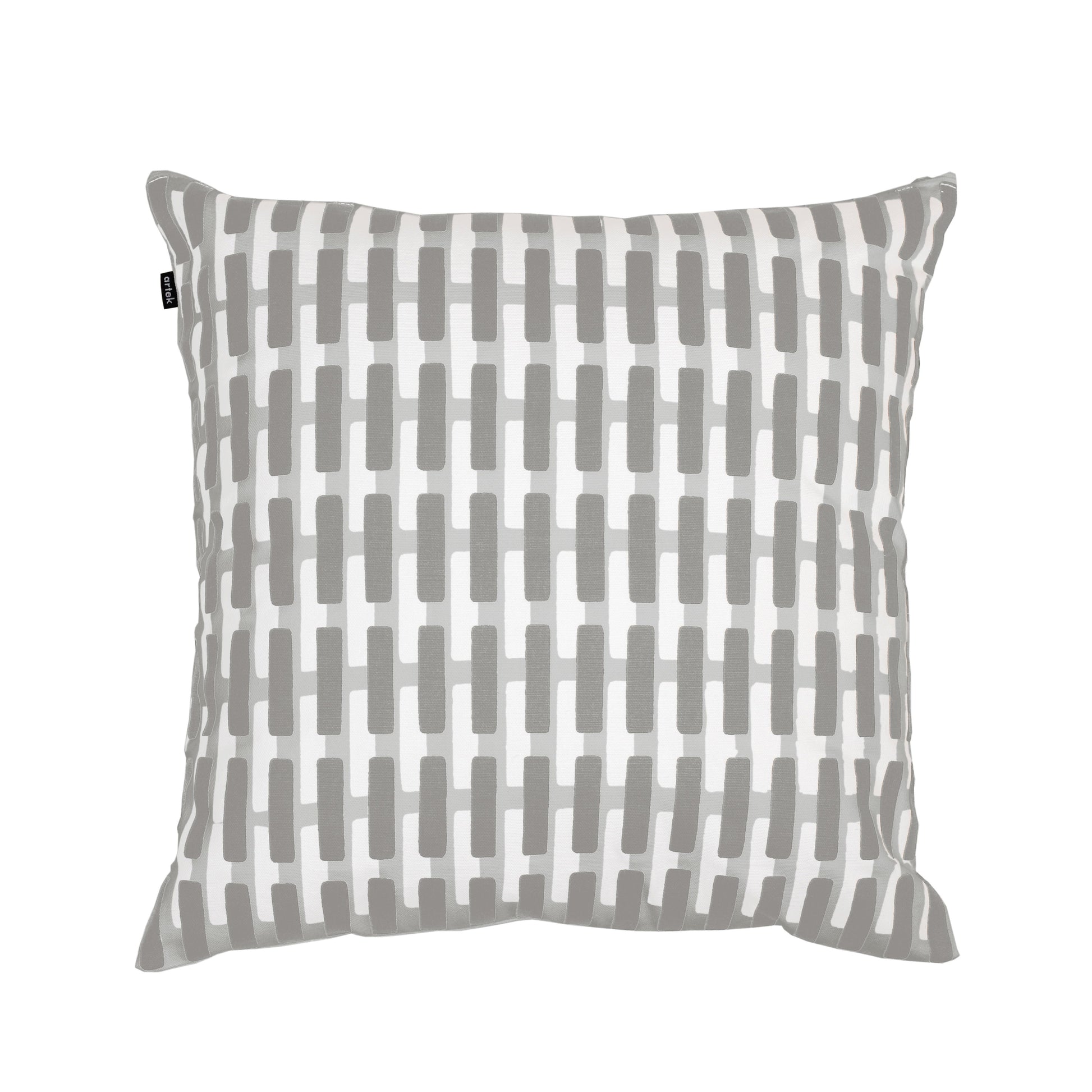Artek Siena Cushion Cover, large — grey/light grey shadow