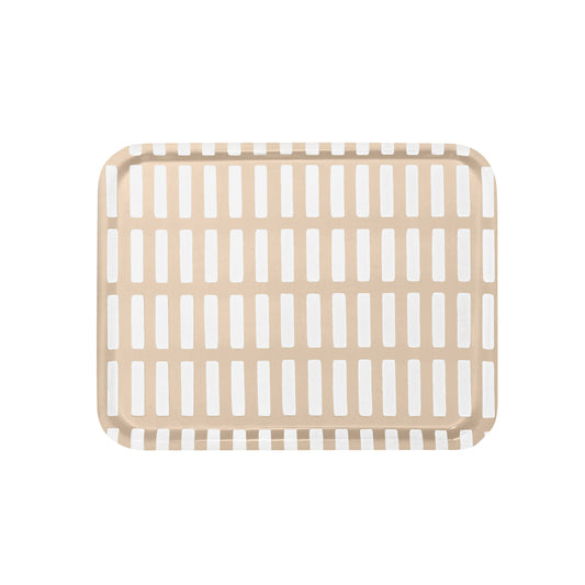 Artek Siena Tray, large — sand/white