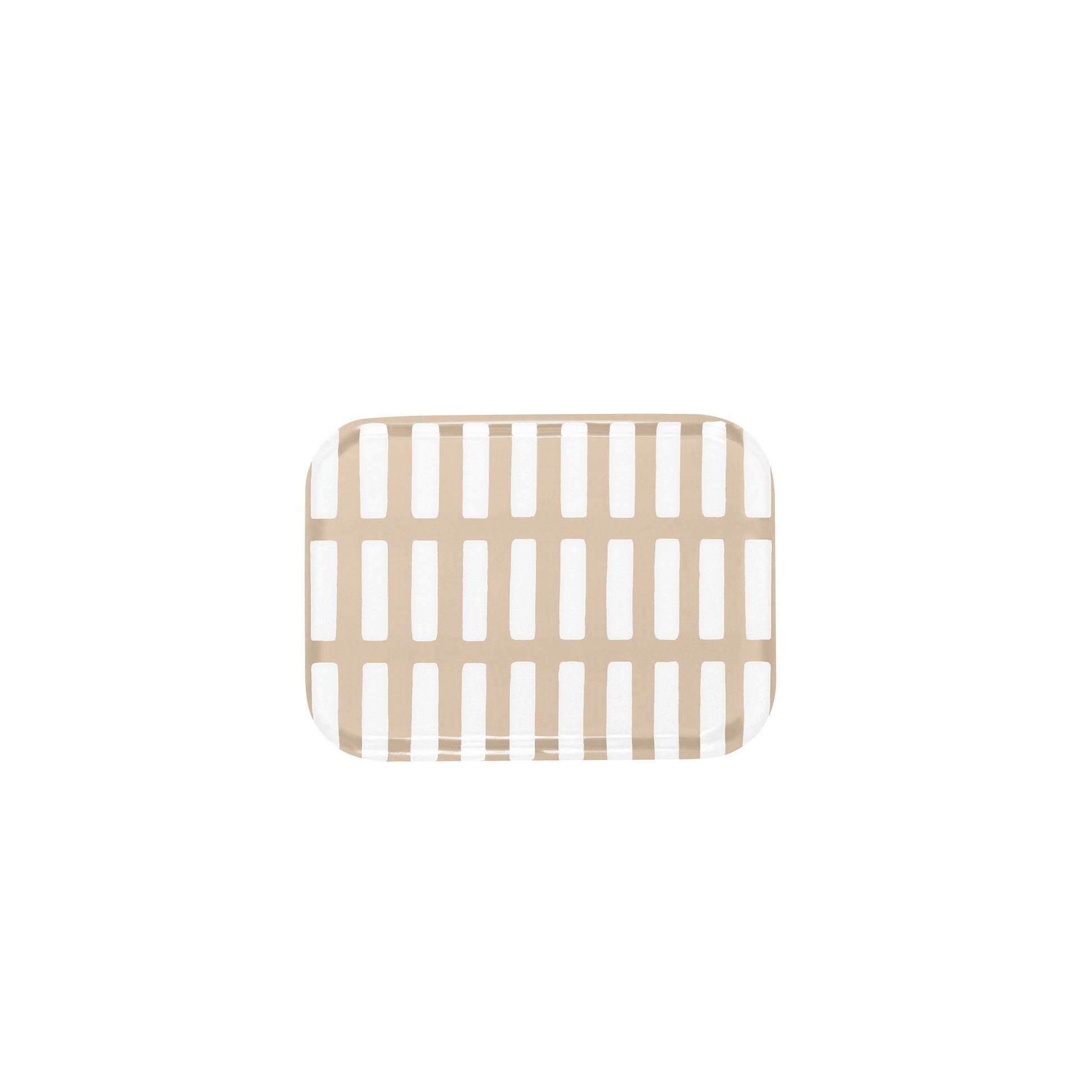 Artek Siena Tray, small — sand/white