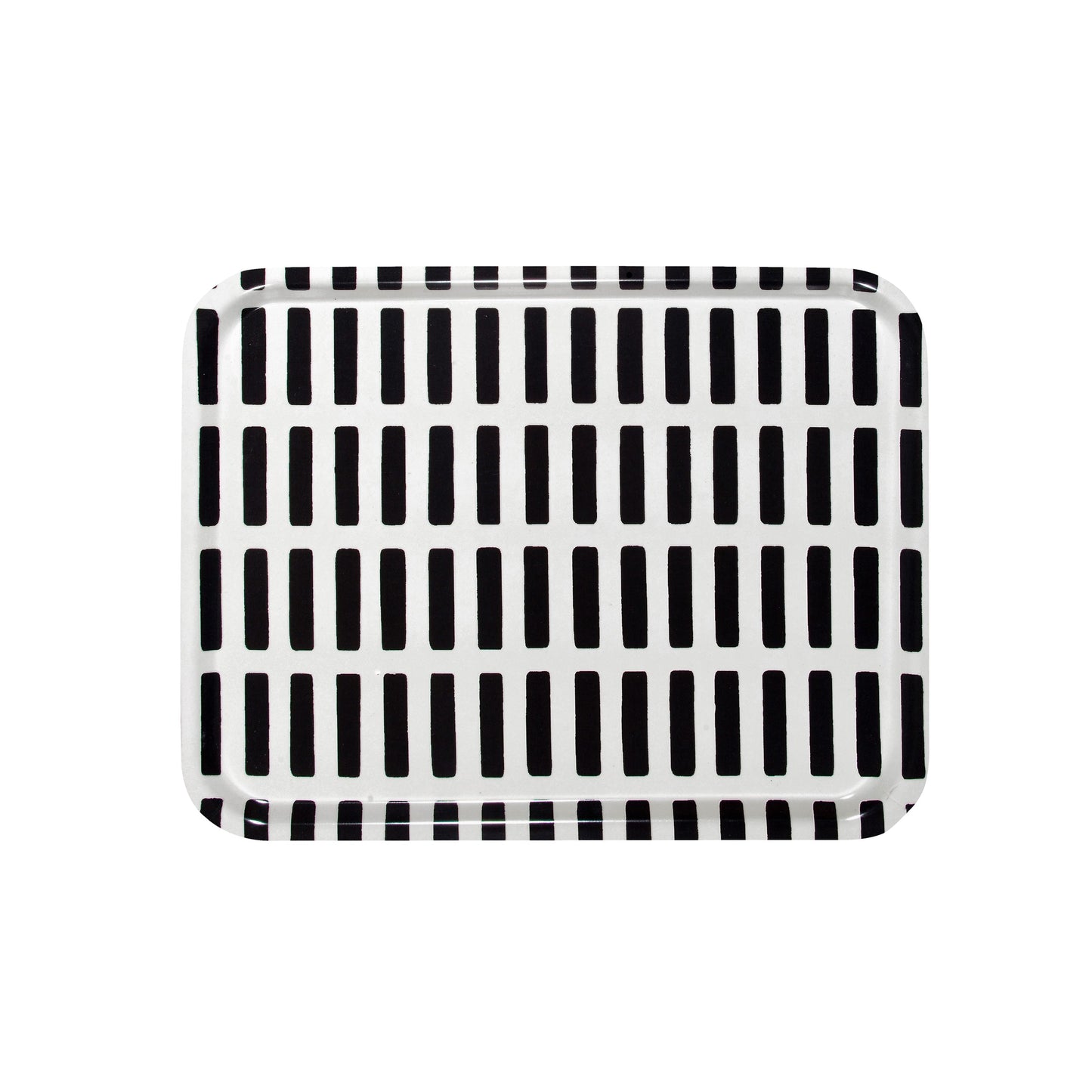 Artek Siena Tray, large — white/black