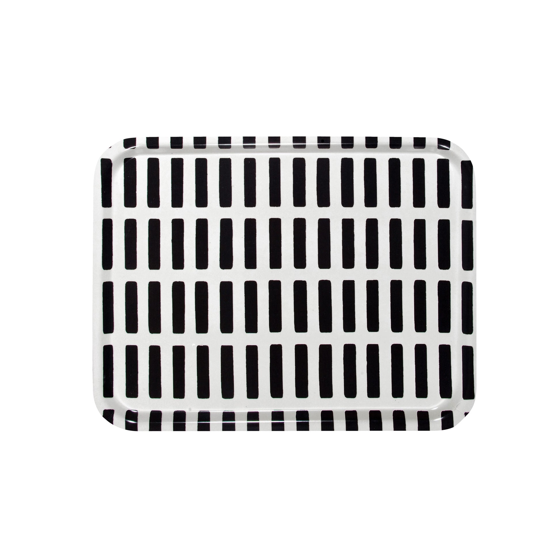 Artek Siena Tray, large — white/black