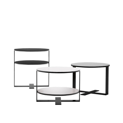 Eileen Side Tables (Top Material - Satin)