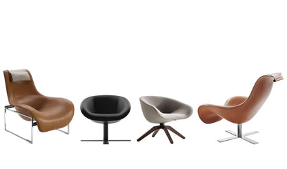 Mart Lounge Chairs by Antonio Citterio.