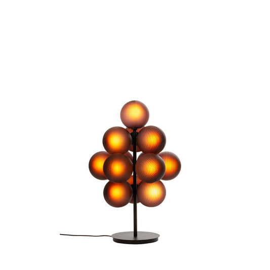 STELLAR GRAPE SMALL - Blown glass floor lamp.
