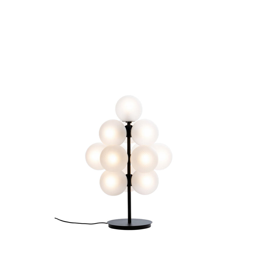 STELLAR GRAPE SMALL - Blown glass floor lamp.
