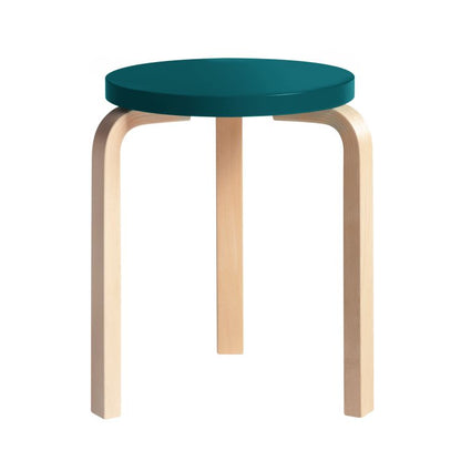 STOOL 60 - 3 legs - Stackable wooden stool.