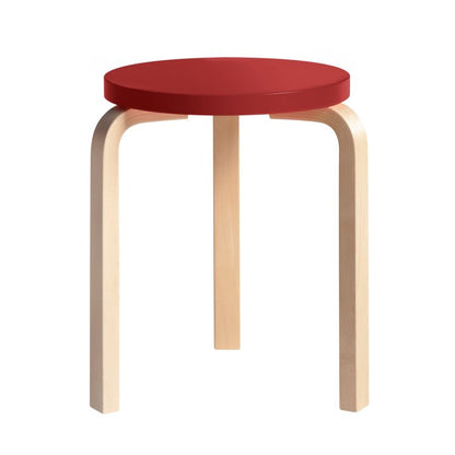 STOOL 60 - 3 legs - Stackable wooden stool.