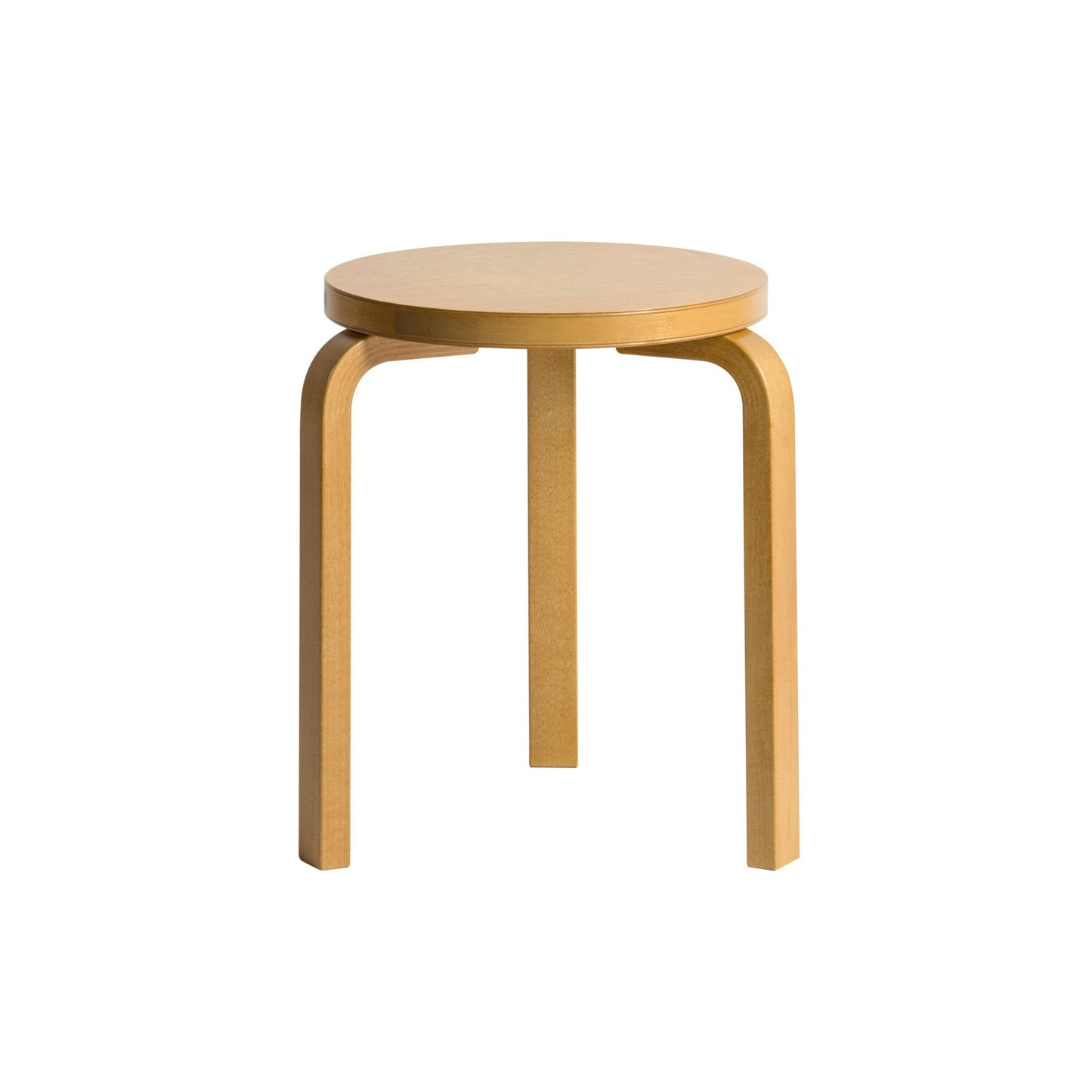 Artek Stool 60 — honey stained
