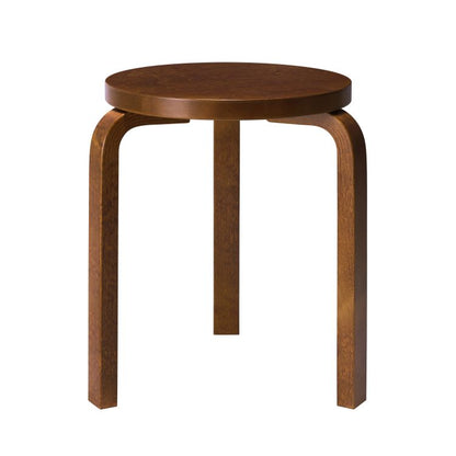 STOOL 60 - 3 legs - Stackable wooden stool.
