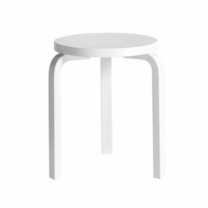 STOOL 60 - 3 legs - Stackable wooden stool.