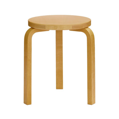 STOOL 60 - 3 legs - Stackable wooden stool.
