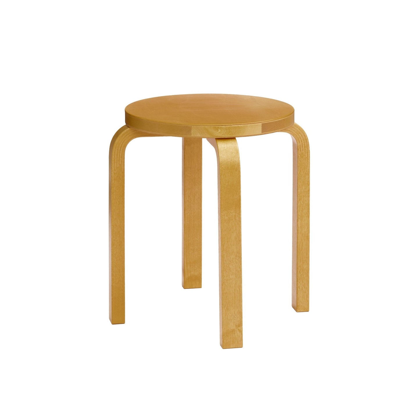 Artek Stool E60 — honey stained