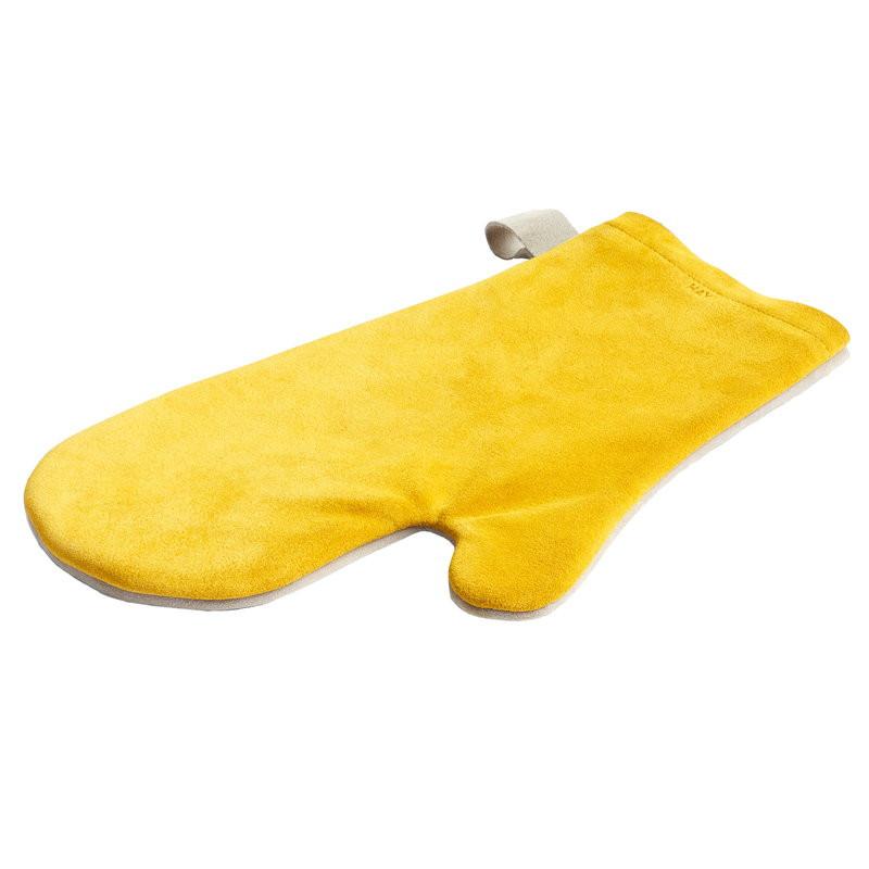 Suede oven glove (Request Info).